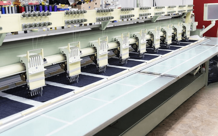 Embroidery Machine for Custom Patches. Patchefy