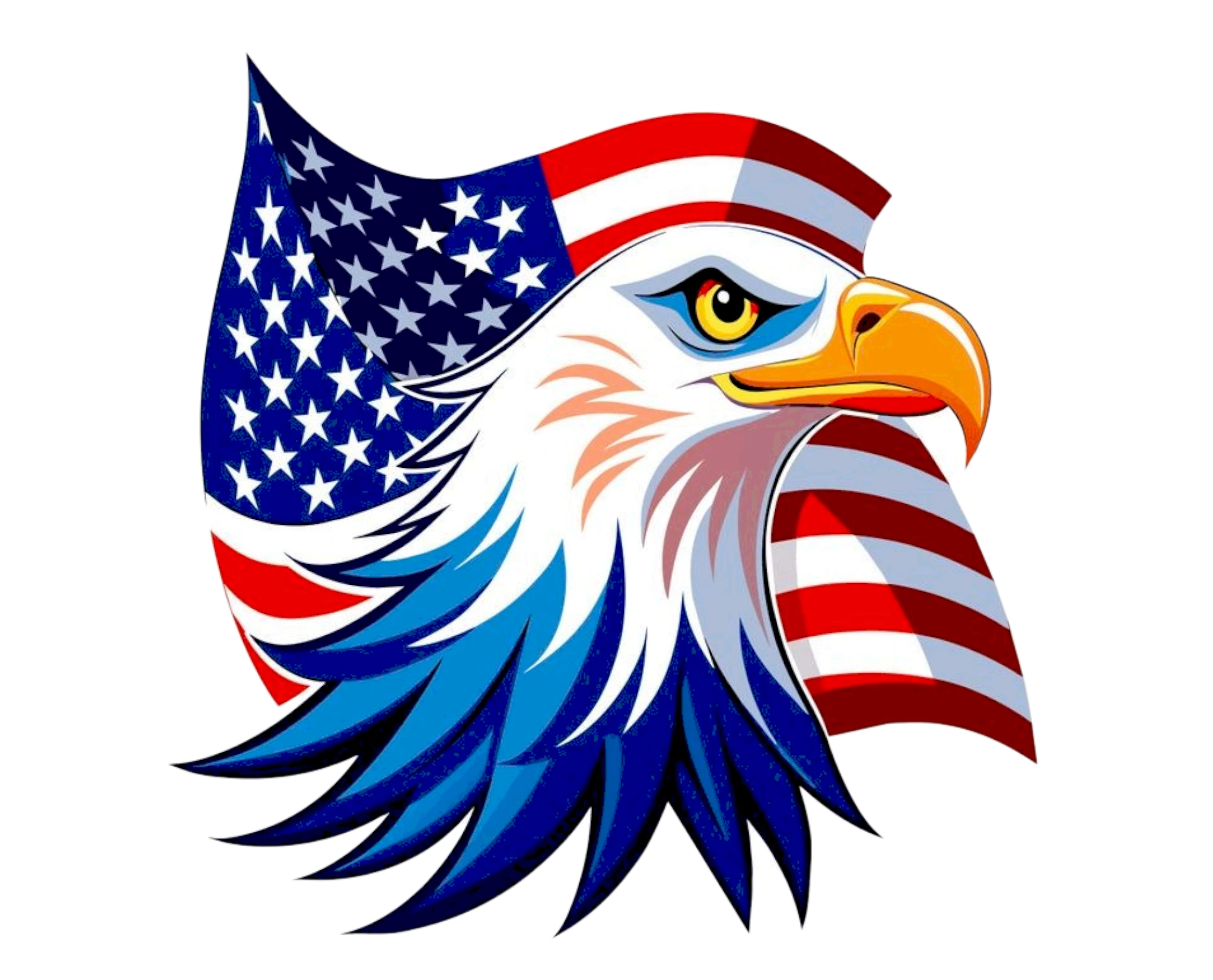 Patchefy America Eagle Vector Vector Patchefy